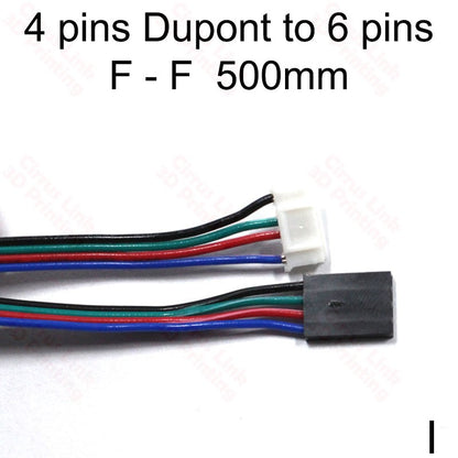 High-quality 6-pin female to female Dupont wire for stepper motor cable. Durable and reliable. Perfect for your projects.