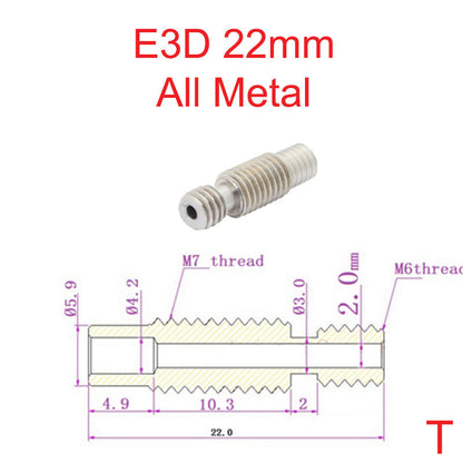 Buy the E3D 3D printer throat in Perth.