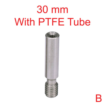 The latest PTFE Tube MK8 3D printer 30mm throat is now available in Perth.
