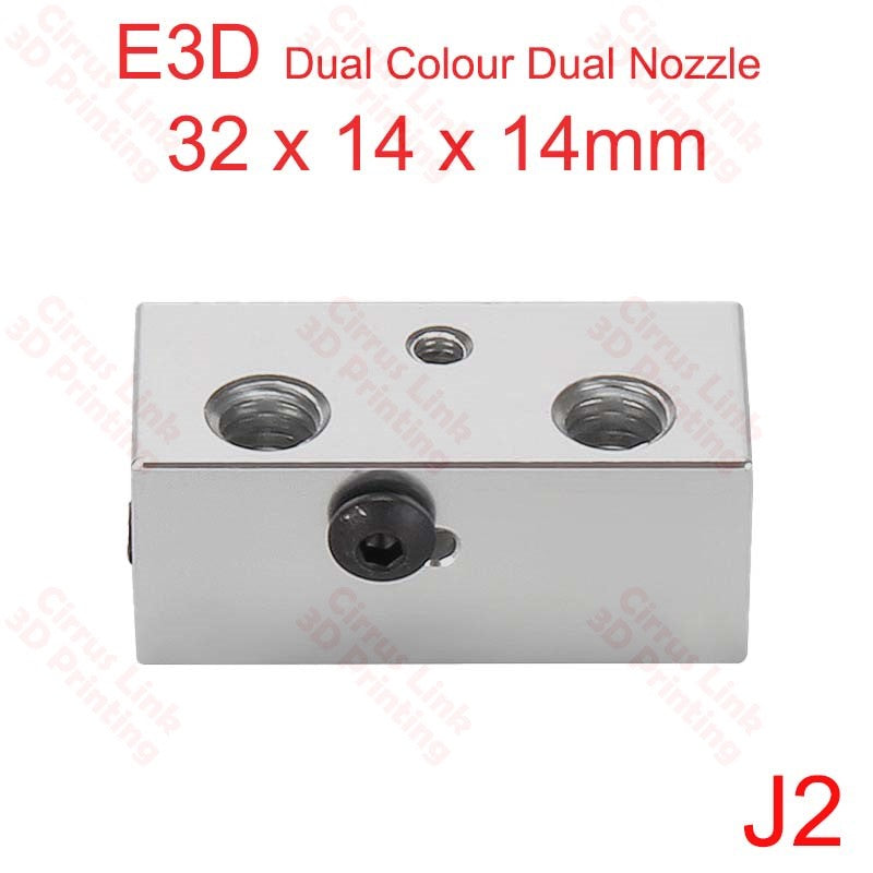 You can now buy a dual-colour 3D printer heat block in Perth.