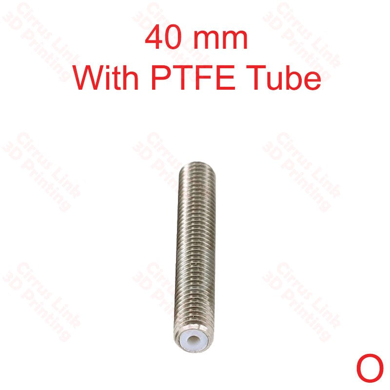 New MK8 3D Printer Throat 40mm with PTFE Tube is now on sale in Perth stores.