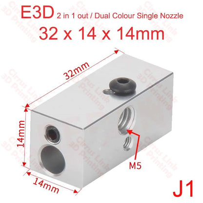 You can buy a dual-colour 3D printer heat block in Perth now.