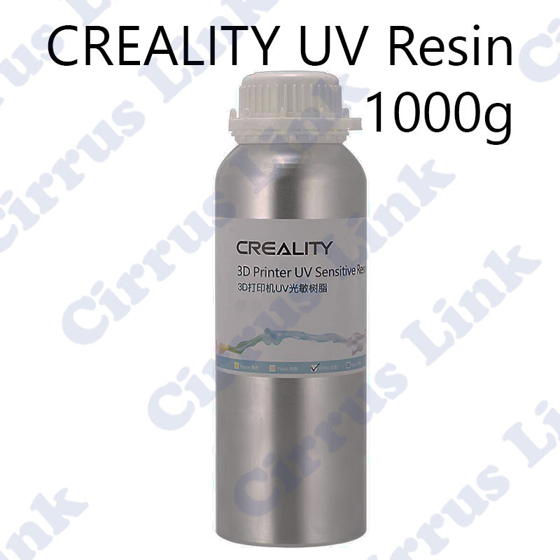 Resin Creality UV-Curing Sensitive 1000g - High-quality UV-curing resin for precise 3D printing.
