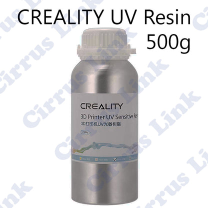 Resin Creality UV-Curing Sensitive 500g: High-quality, fast-curing solution for your 3D printing needs.